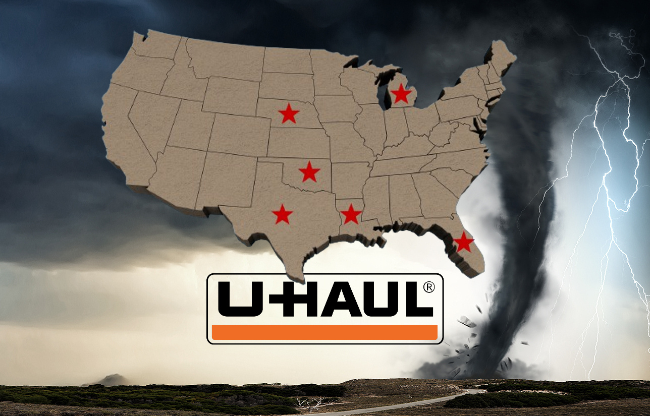 UHaul Provides More Disaster Relief Now Aiding Texas, Louisiana